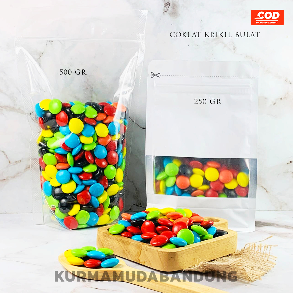 

COKLAT KERIKIL CHACHA BULAT 250gr/500gr OLEH OLEH HAJI UMROH