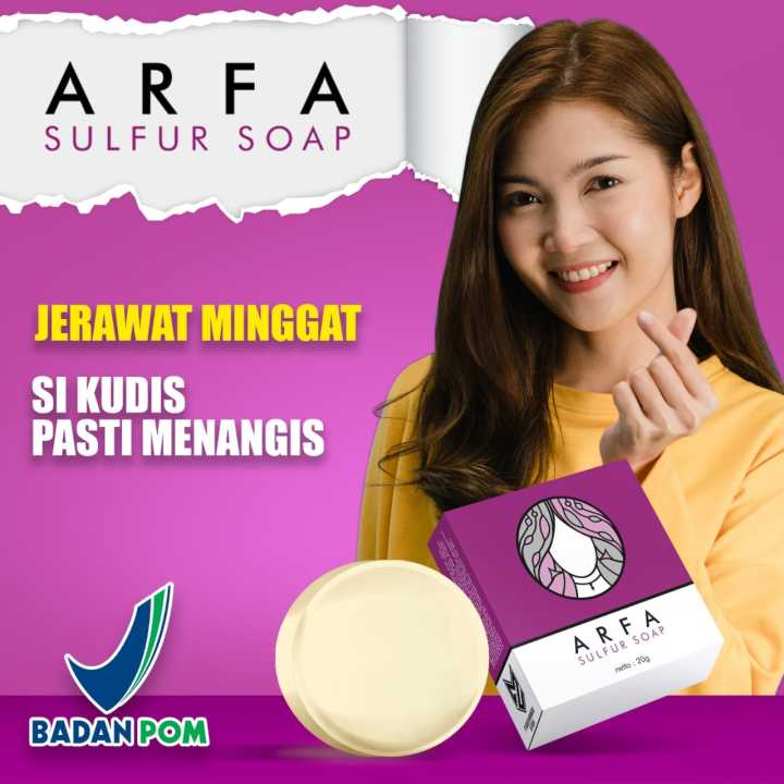 SABUN ARFA | ARFA SOAP | SABUN SULFUR ARFA ORIGINAL