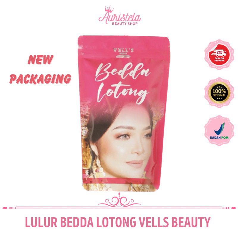 LULUR VELLS BEAUTY BEDDA LOTONG ORIGINAL 100% BPOM [READY & COD]