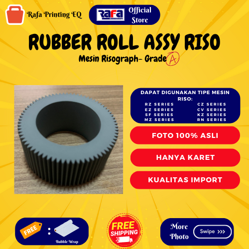 

RISO RZ Rubber Roll Assy (Roll Penarik Kertas)