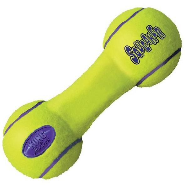 KONG ASDB3 Mainan Anjing Airdog Squeaker Dumbbell Small