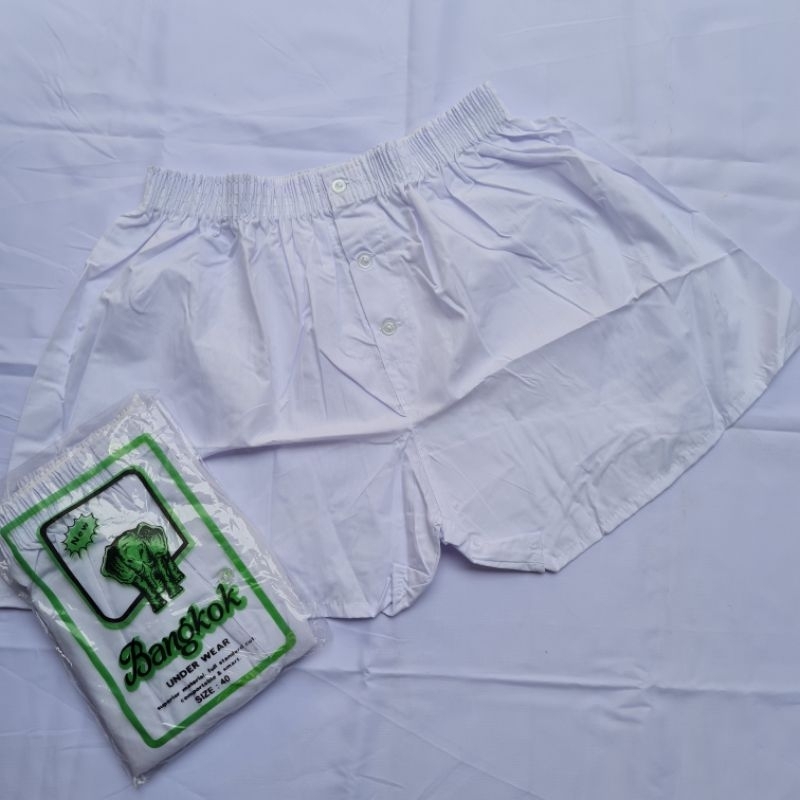Celana Bangkok Pria / Celana dalam Bangkok gajah / Celana Dalaman pendek Boxer Cowok Celana Katun Pu