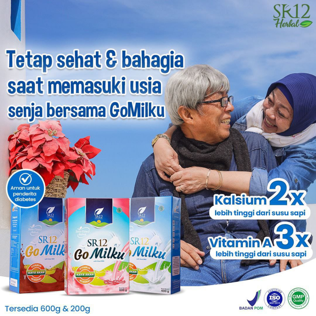 Sr12 Gomilku Susu Kambing Etawa Original