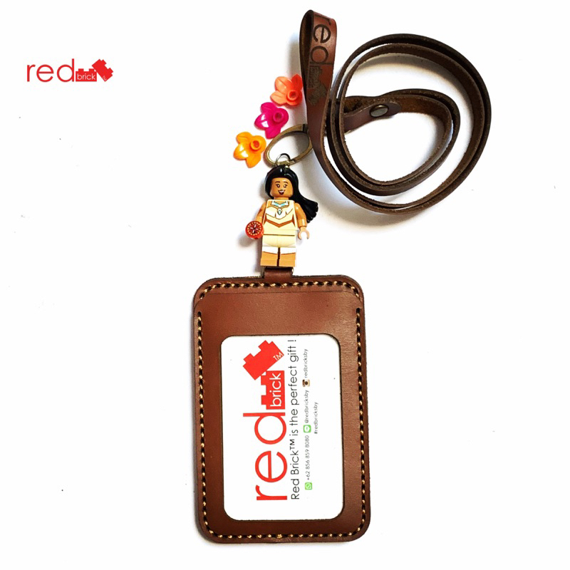 

LEGO Pocahontas Name Tag Genuine Leather