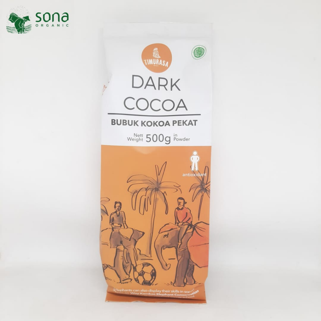 

Dark Cocoa Powder 500g - Bubuk Coklat Pekat - Timurasa