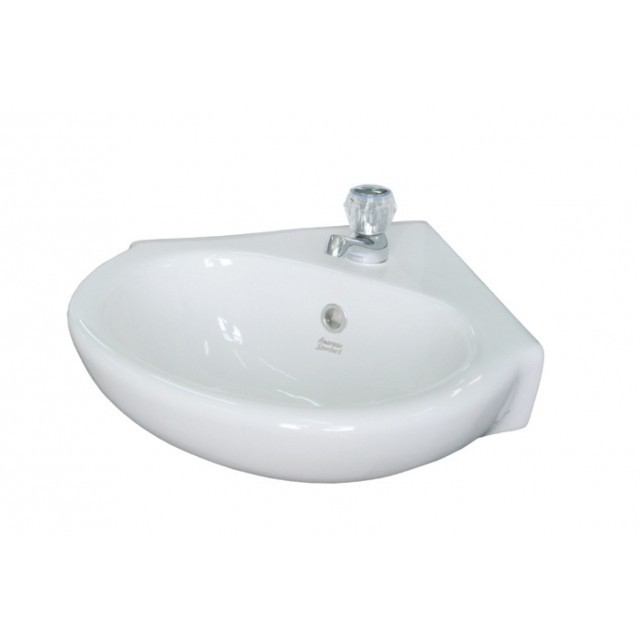 WASTAFEL SUDUT AMERICAN STANDARD  STUDIO CORNER LAVA WHITE