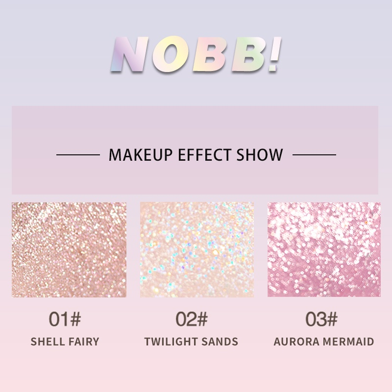 NOBB！Ambilight Diamond Liquid Eyeshadow Gliter - 6gr