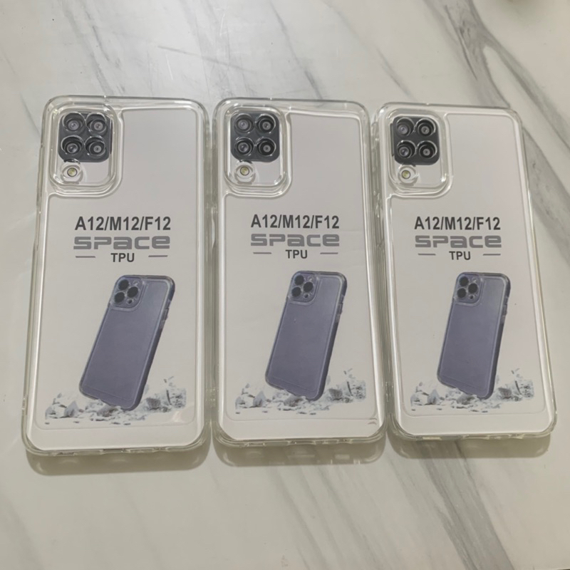 Softcase Samsung A11 M11 Samsung A12 4G Samsung A13 4G Samsung A14 4G 5G - Case Clear Bening Space Tpu - UA