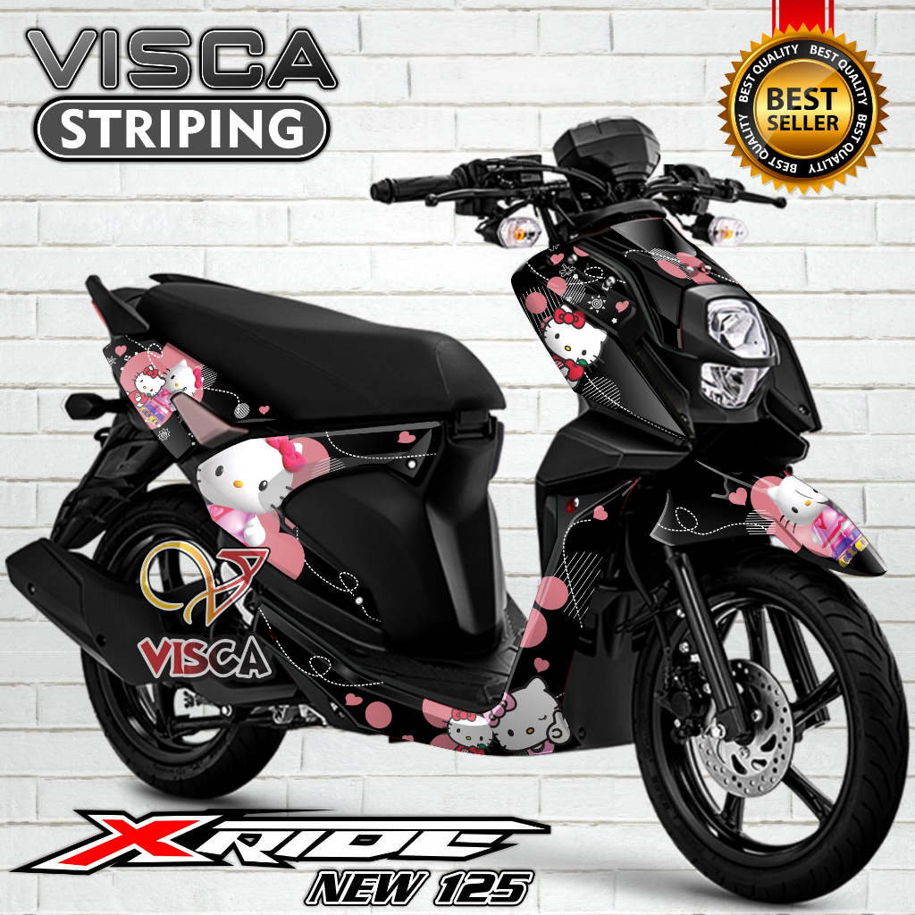 (PROMO SPECIAL) Decal X Ride 125 - Stiker X Ride 125 - Dekal X Ride 125 Full Body - Striping X Ride 