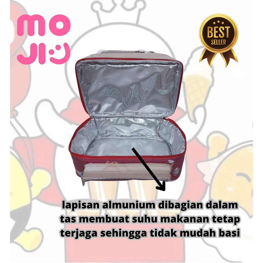 Flash Sale Tas Bekal Sekolah Anak - Lunch Bag Foil Tas Selempang - Tas Rantang Makanan - Tas Bekal Mixue - Lego