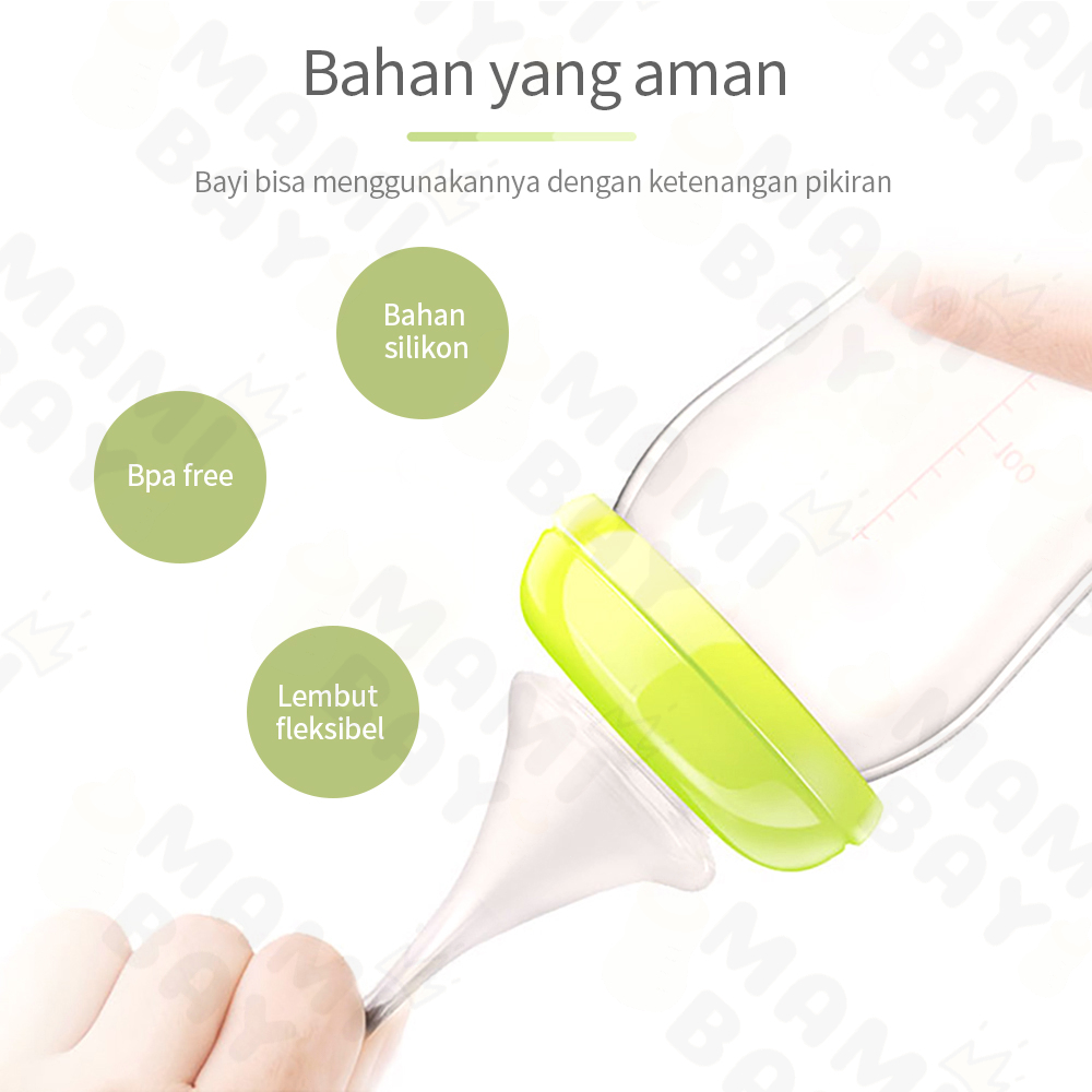 OKEYI Dot bayi untuk wide neck mengganti nipple dot bahan silikon 5cm