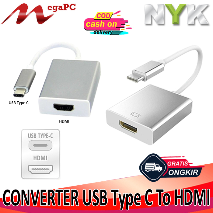 Converter USB Type C To HDMI NYK