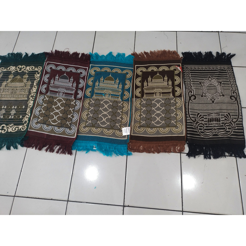 Sejadah muka ukuran 35 x 70 nurtex made in turky