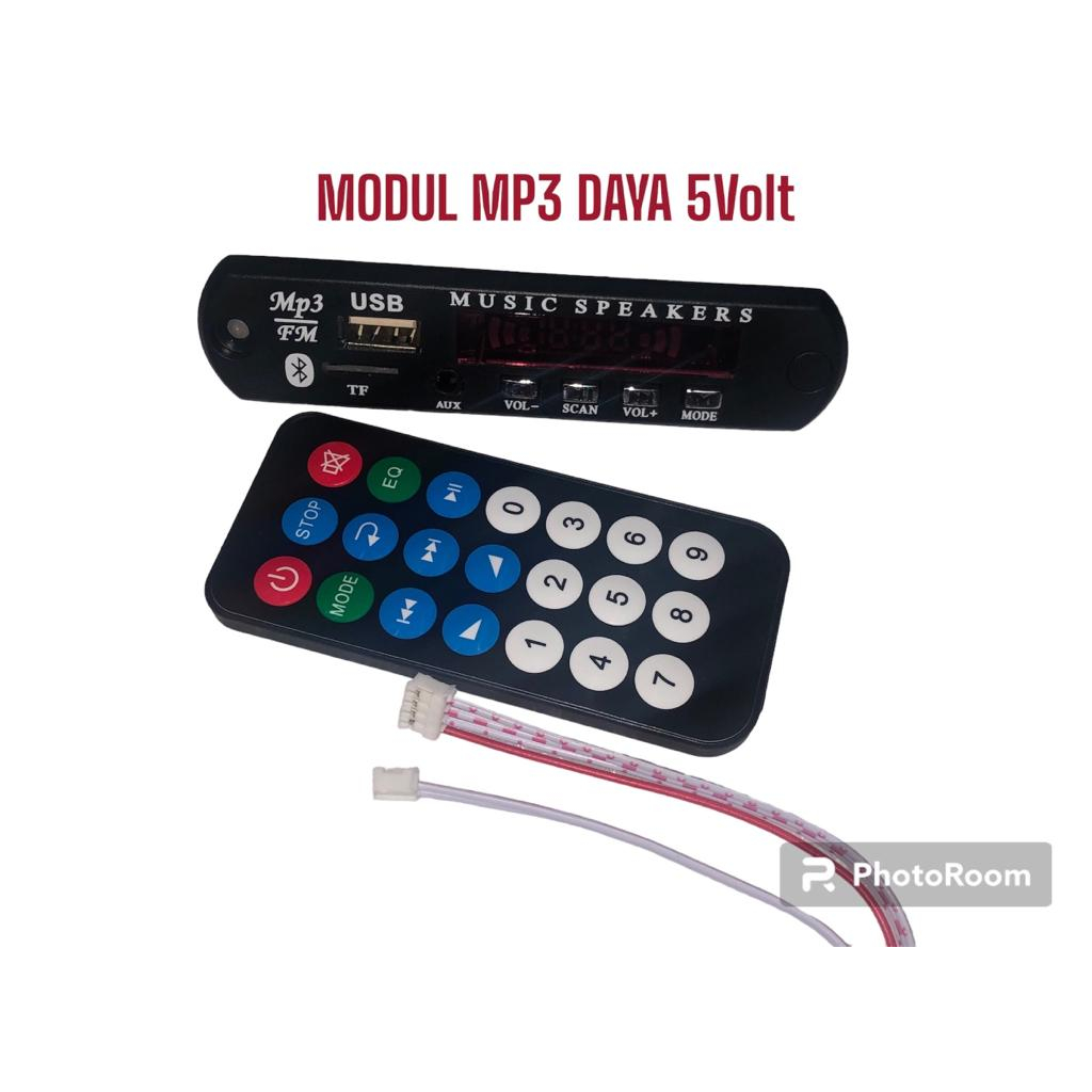 Modul MP3 FM RADIO KIT MODUL MP3 BLUETOOTH 5Volt 5.0 stereo