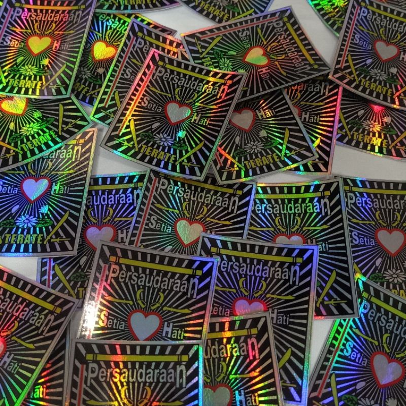 

STICKER PSHT HOLOGRAM | LAMINASI TAHAN AIR