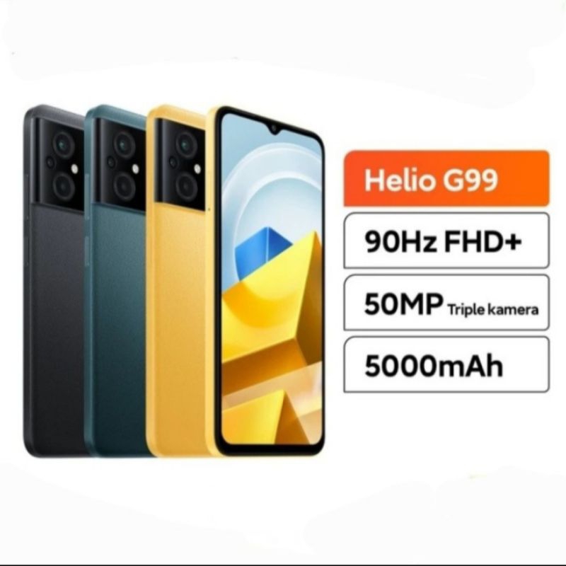 Handphone Xiaomi Poco M5 4/128 GB | HP smartphone mi tam resmi