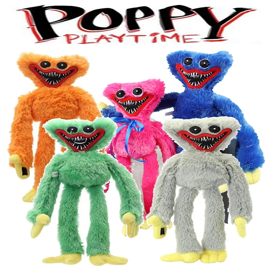 Boneka Huggy Wuggy Game Doll Soft ukuran 40 cm