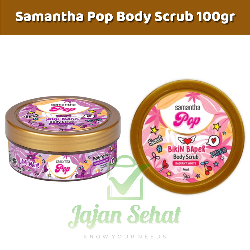 Samantha Pop Body Scrub 100gr