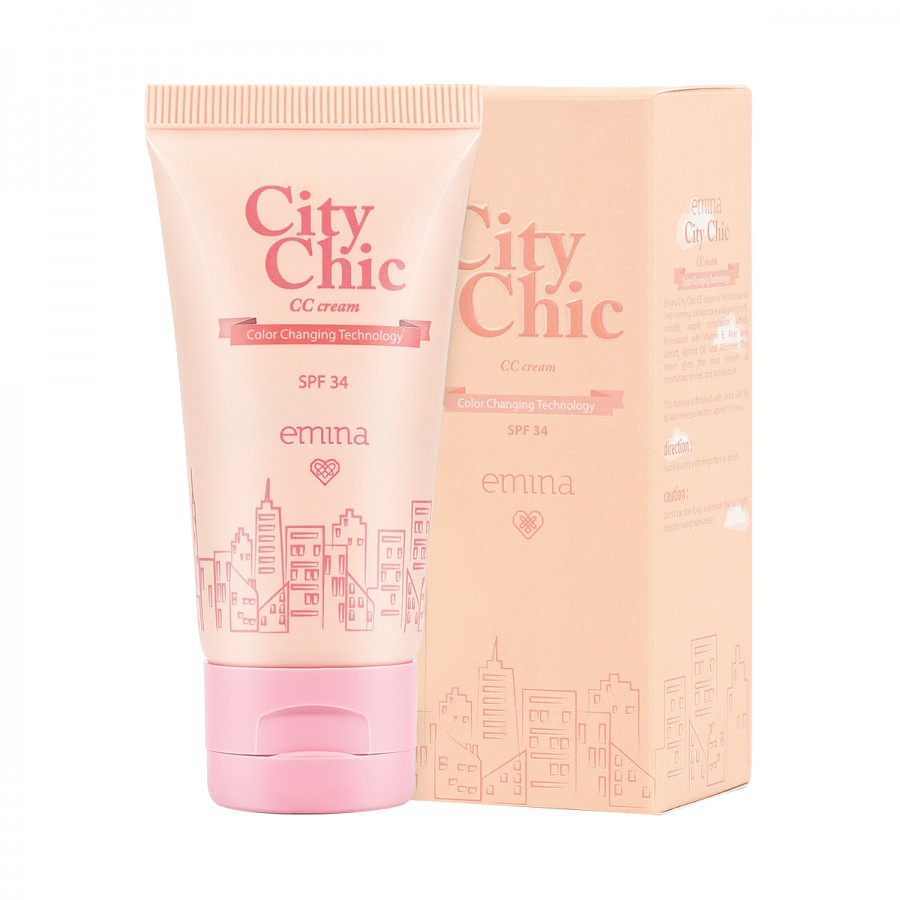 ✨ AKU MURAH ✨EMINA City Chic CC Cream