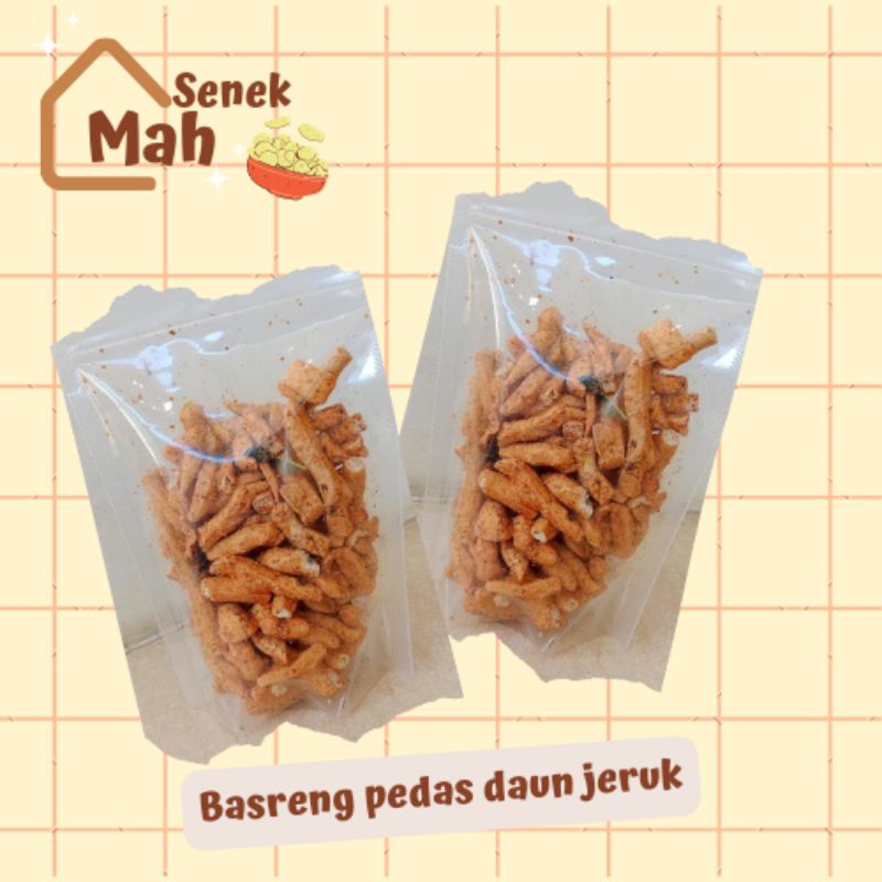 

Basreng/Baso goreng/Basreng pedas daun jeruk 250gram