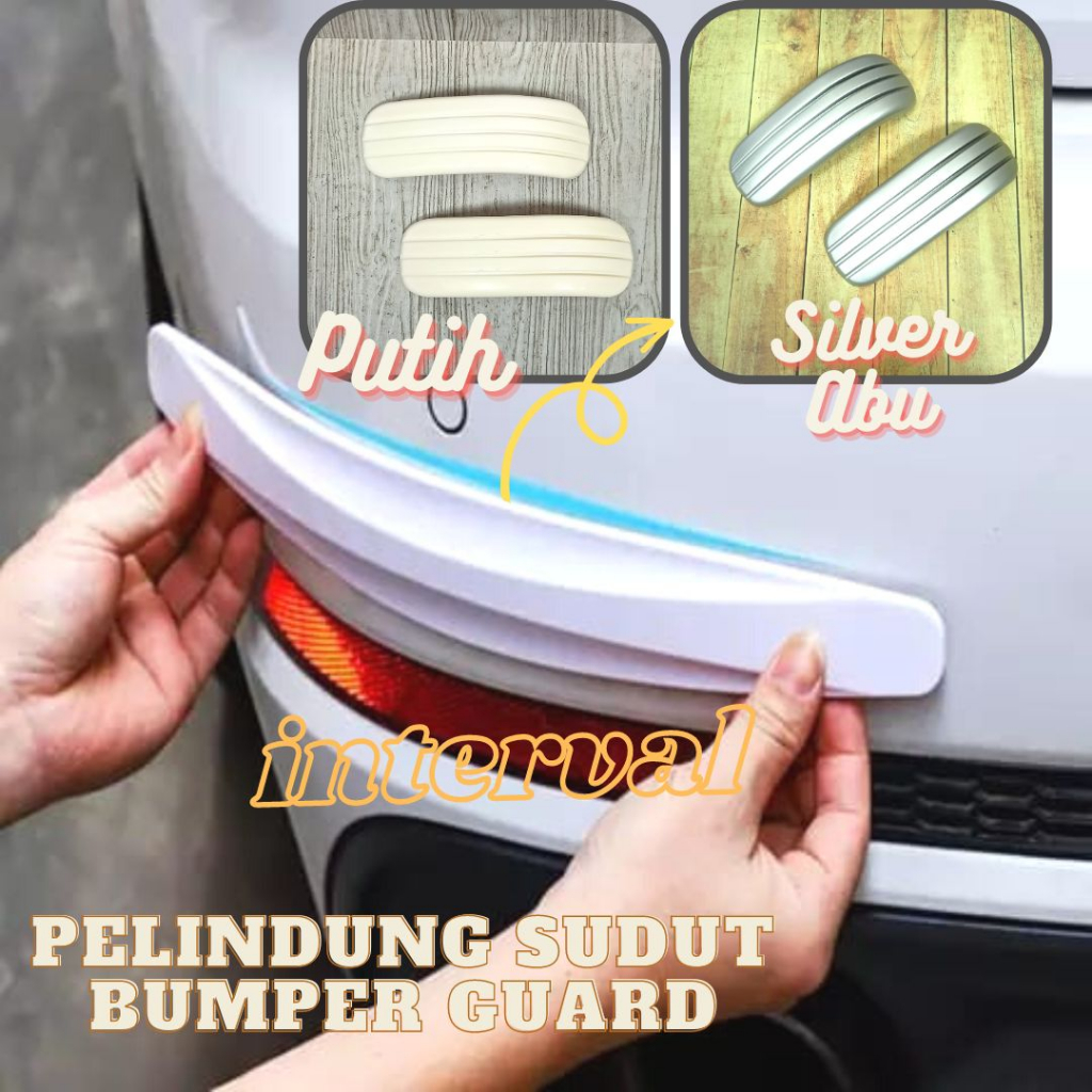 Pelindung Sudut Bumper Mobil Universal Avanza Ertiga Bumper Guard Karet