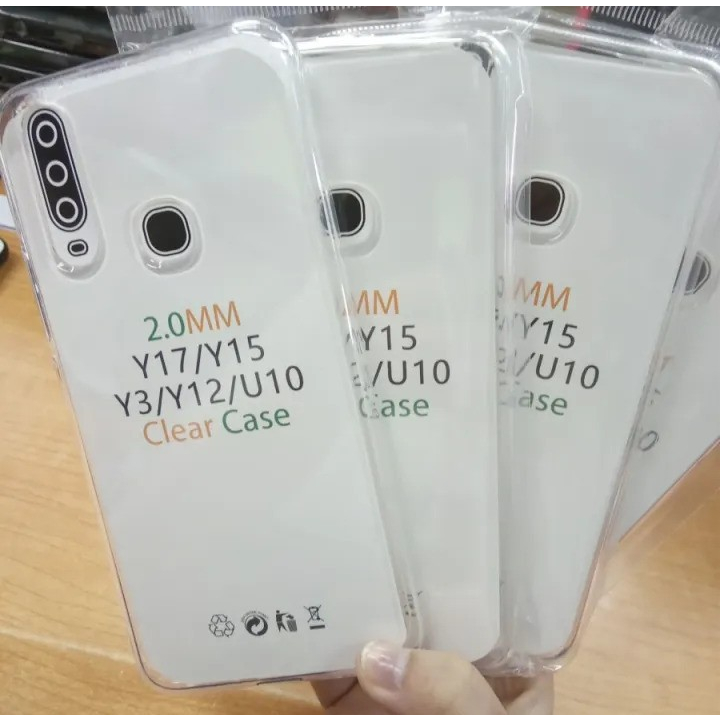 VIVO Y11 Y12 Y12i Y15 Y17 Y19 SOFTCASE ULTRA CLEAR HD SILIKON SOFT CASE COVER BENING