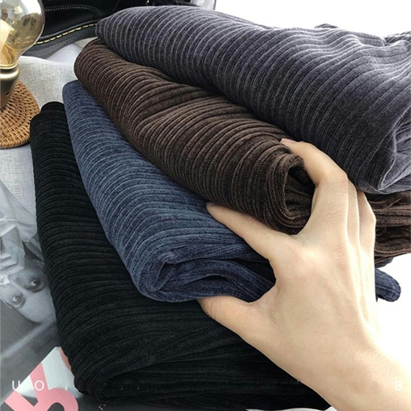 Celana Corduroy Pria Jumbo Ukuran M-5XL, Celana Korduroy Tebal Casual Korean Style Oversize Longgar 
