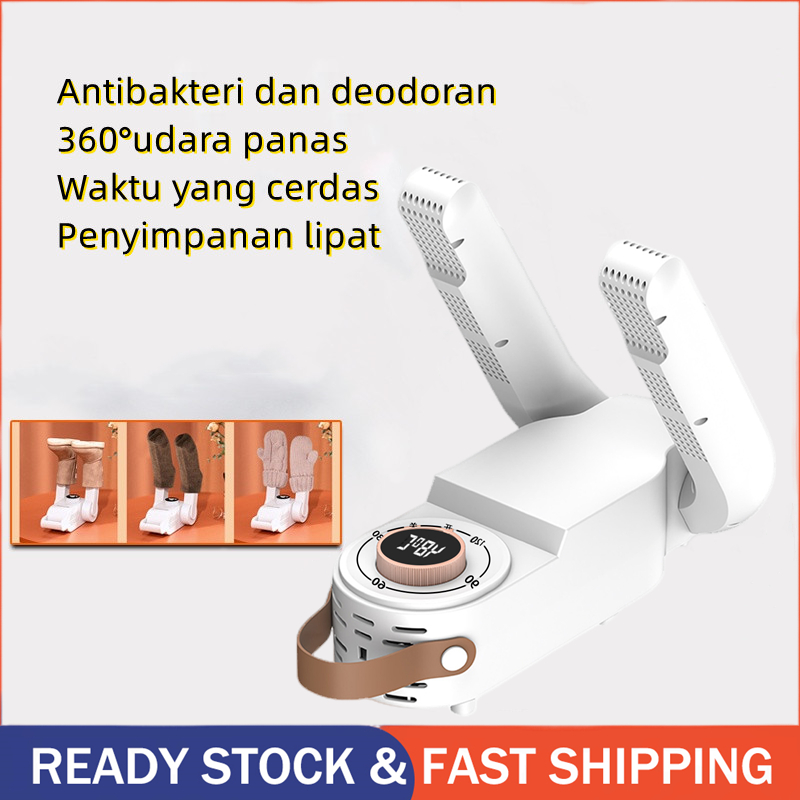 Alat Pengering Sepatu Elektrik Shoe Dryer 200W 220V Penghilang Bau Sepatu Pria Wanita Alat Pengering sepatu elektrik Enghilang bau instan Elektrik Perawatan Pemanas Pemanas Cuci Heater