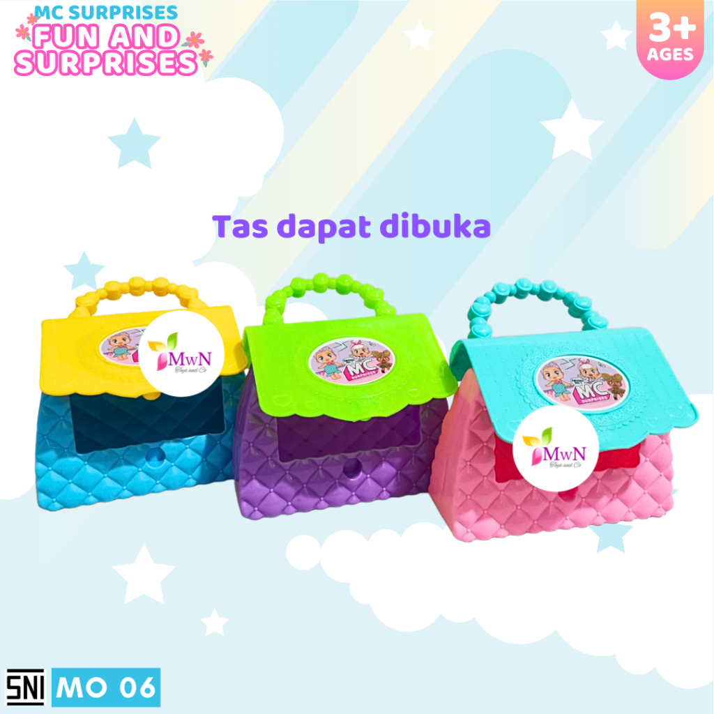 MWN Mainan Boneka MC Fun and Surprises MO 06