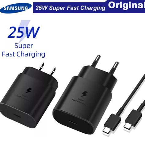 ADAPTER SAMSUNG NOTE 10 25W USB-C ORI 99.9% FAST CHARGING