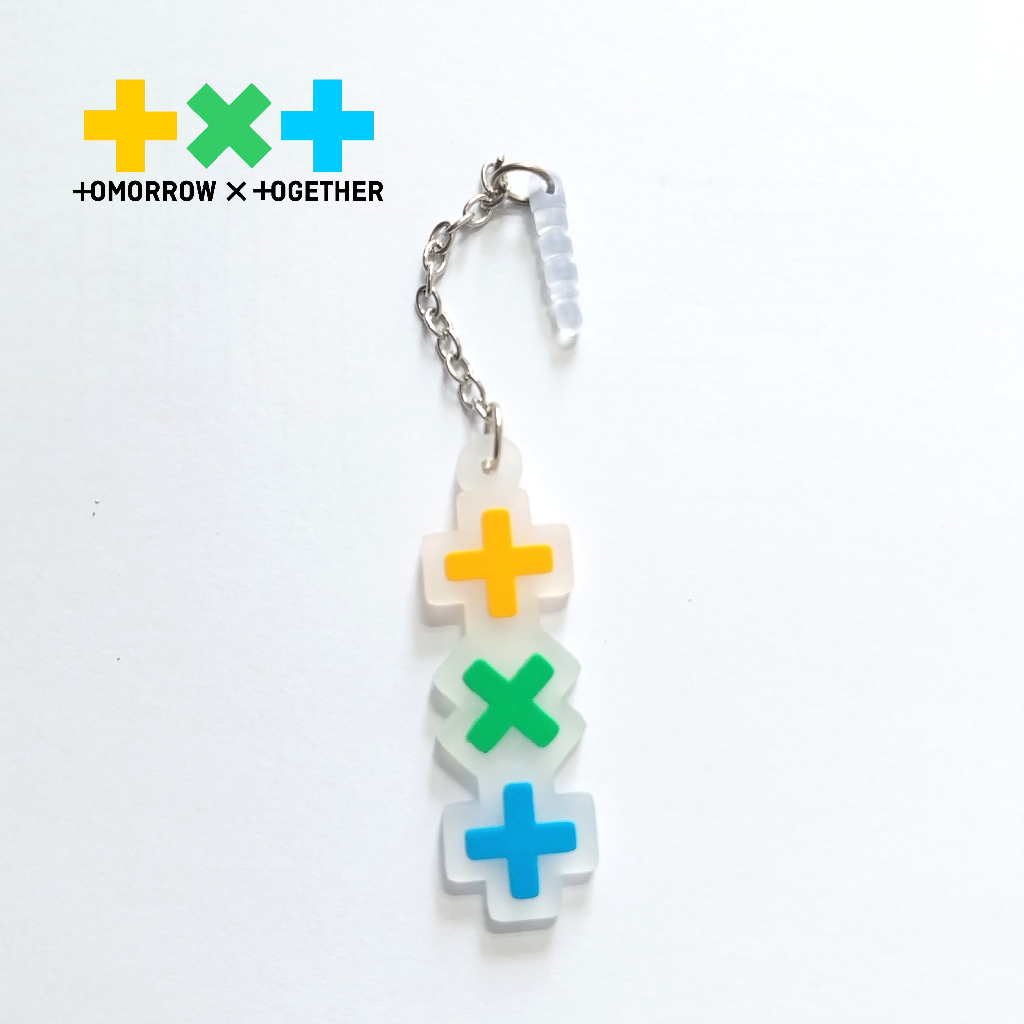 TXT PLUGGY gantungan handphone / strap hp TXT