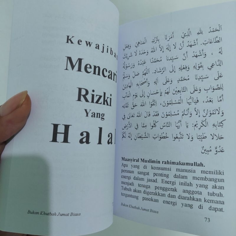 buku saku khutbah jumat
