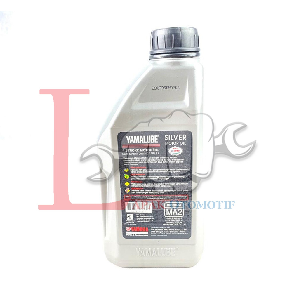 -LOI- OLI YAMALUBE SILVER 800ML SAE 20W-40 SJ