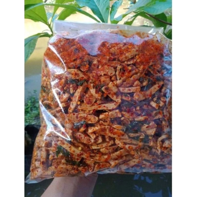 

basreng pedas daun jeruk 1kg