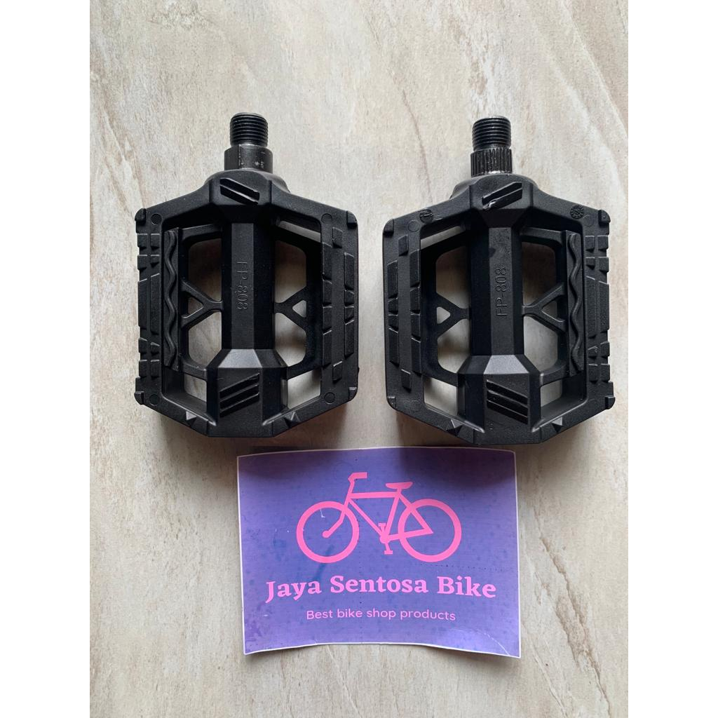 TERMURAH!!! Pedal Taiwan 808 / Sepeda Bmx,Lipat,Fixie,Federal Mini,PVC Hitam / Realpict