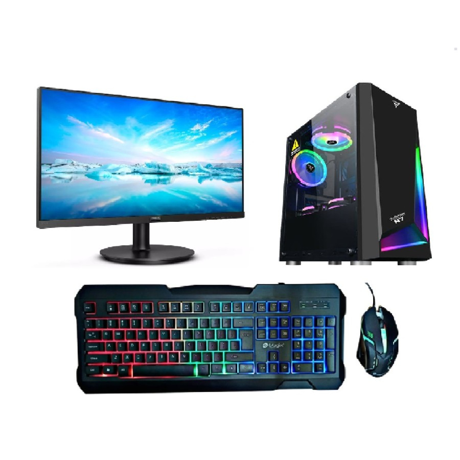 PC RAKITAN GAMING INTEL CORE i3 12100F I 16GB I VGA 4GB I SSD