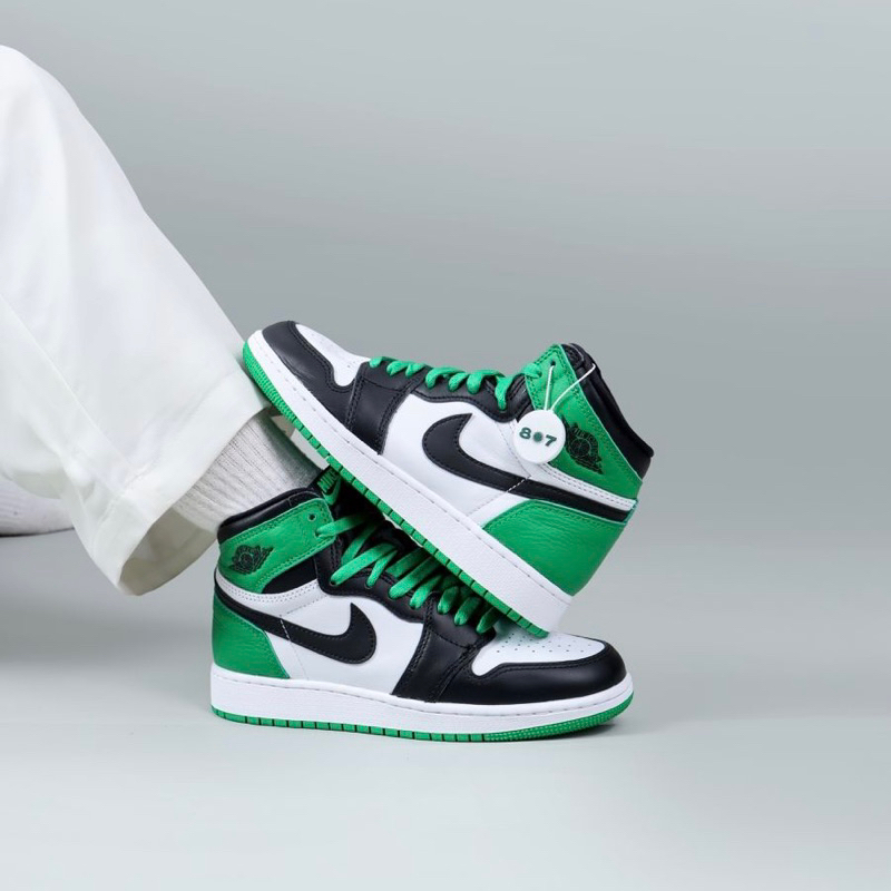 Air Jordan 1 High Lucky Green GS Women