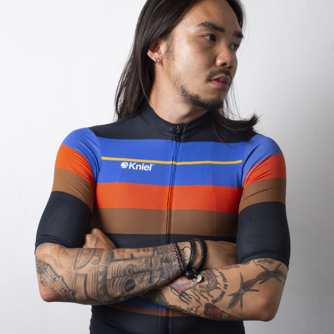 Cycling Jersey Sepeda Kniel Stripes Vol.2 - Movement Type