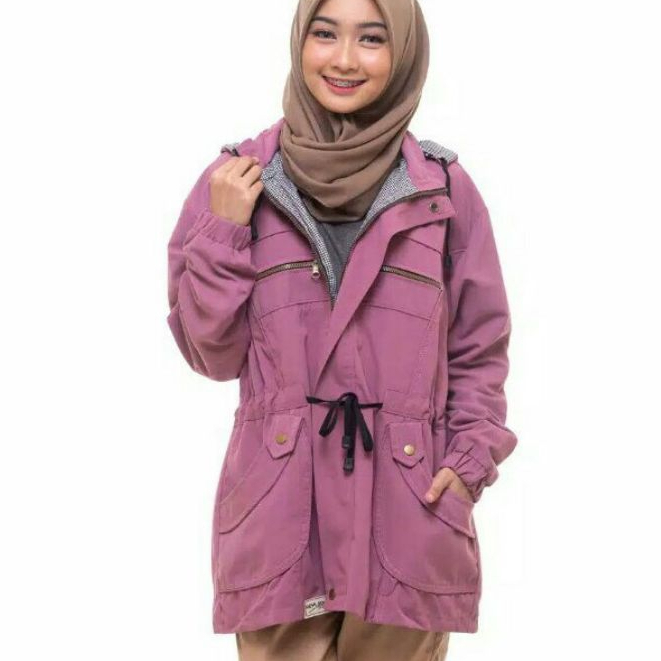 Jaket Parka Cewek / Jaket Parka Wanita / Jaket Parka Hijab / Jaket Parka Muslimah