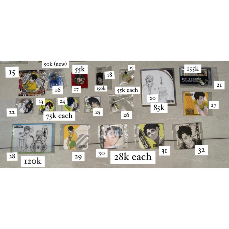 Sakusa Kiyoomi Pin Badges, Stamp, Coasters, Keychain, Can Badge, V League Bookmark, Shikishi, Mini S