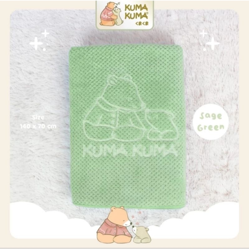 Kuma Kuma Pineapple Towel - Handuk Mandi Bayi &amp; Anak