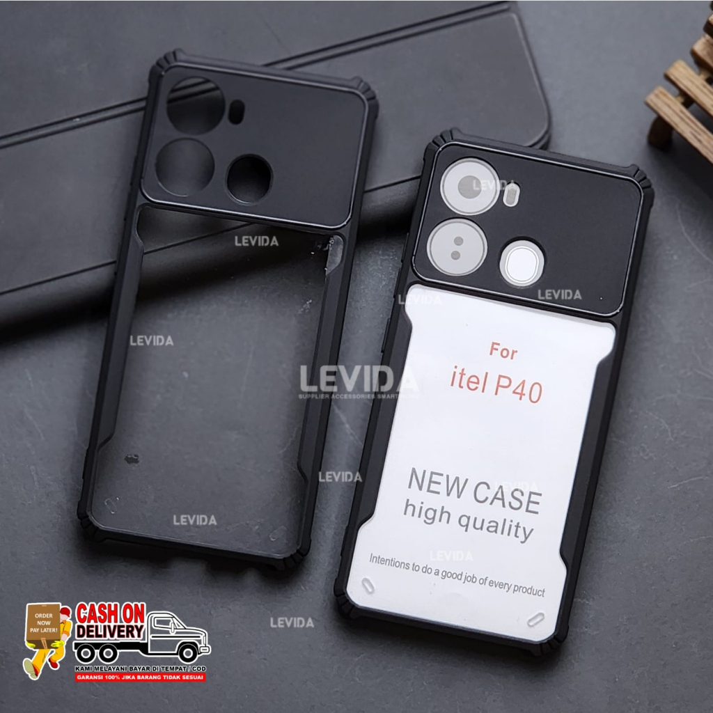 Case For Itel P40 Fusion Case Armor Shockproof Casing hp Itel P40 FSN