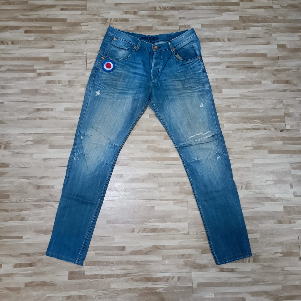 Celana Lea Jeans Biru Original Limited Premium Edition Bekas 34