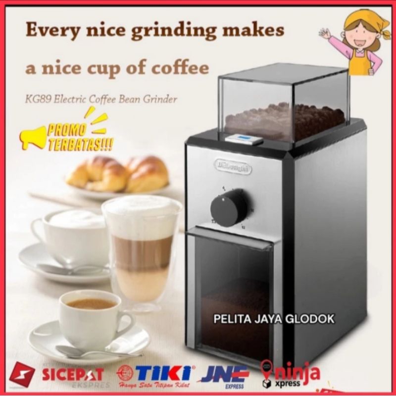 COFFEE GRINDER MESIN PENGGILING KOPI DELONGHI KG 89 ELECTRIC