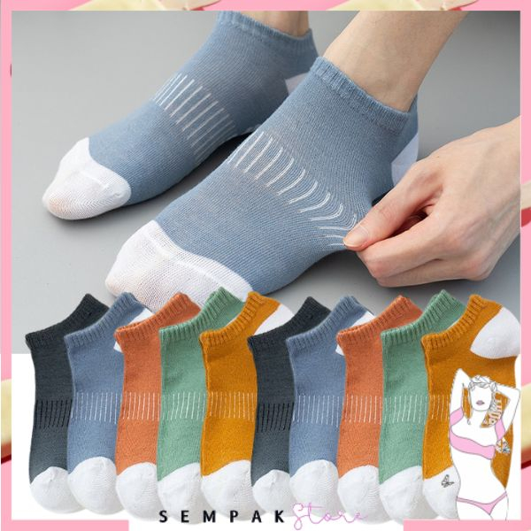 SS Kaos Kaki Unisex kode 6793 Semata Kaki Motif Sport kaos kaki pria penyerap keringat kaos kaki bahan terry kaus kaki musim semi kaos kaki pria kaos kaki olahraga kaos kaki outdoor