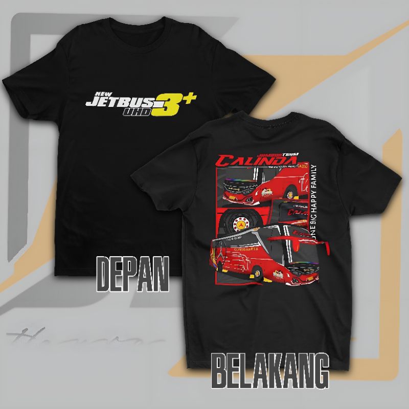 BAJU ANAK BISMANIA  BUS BRIS TRANS - KAOS BUSMANIA JETBUS 3+ UHD CALINDA