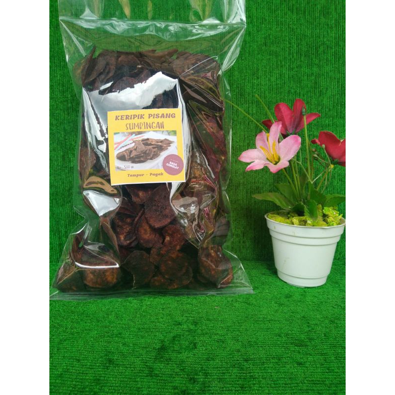 

keripik pisang rasa coklat 1kg | kripik pisang rasa coklat 1kg