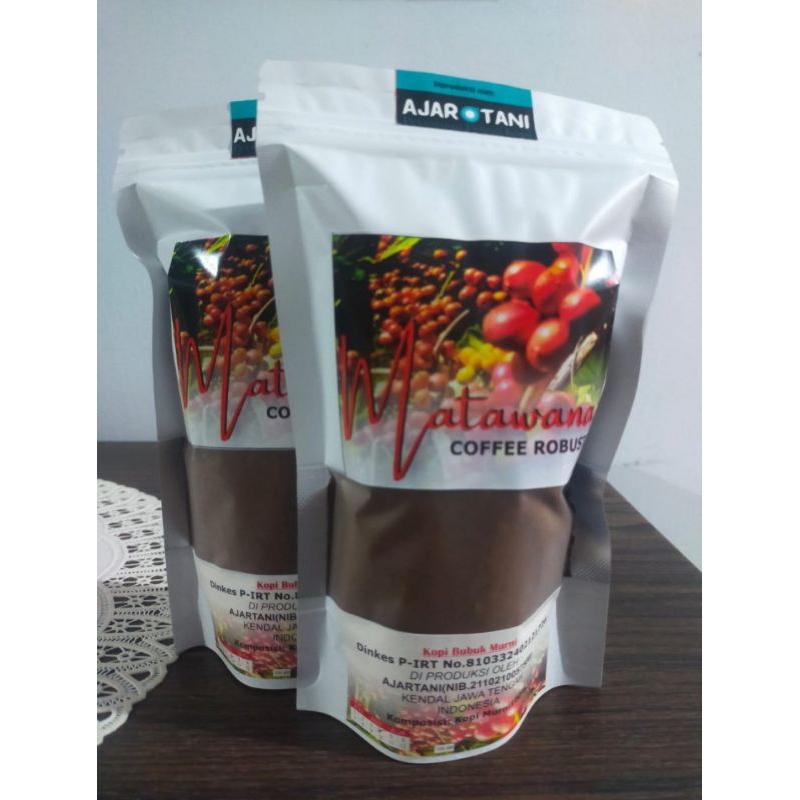 

Kopi Robusta Matawana Kendal, 100% kopi murni dari biji kopi pilihan