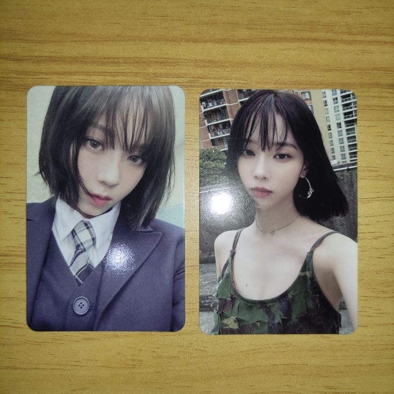 AESPA MY WORLD TABLOID INTRO VERSION ALBUM PHOTOCARD PC ( WINTER KARINA NINGNING GISELLE POB BENE)