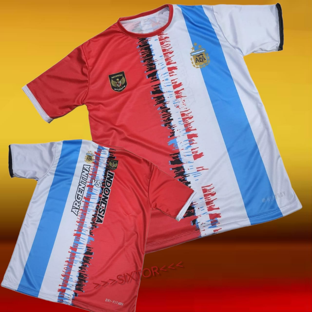 JERSEY ARGENTINA X INDONESIA HOME JERSEY PIALA DUNIA